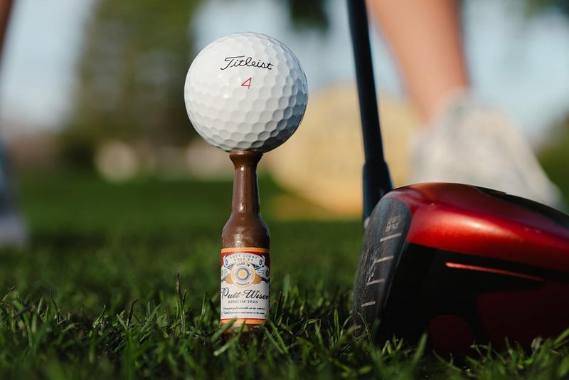 Putt Light Store Beer Bottle Golf Tees, Virtually Unbreakable and Recyclable Plastic Golf Tee 6 Pack, Golf Gift for Men, Bachelor Party Novelty Gift, for Golfers,3-1/4" Tall - Image 3